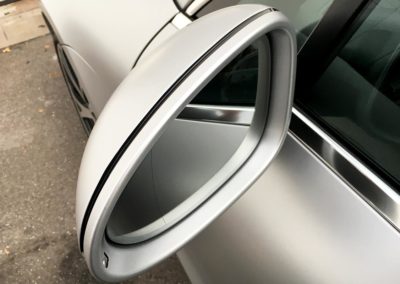 Carwrapping Porsche Macan Silber Matt Saarland - Geierdesign