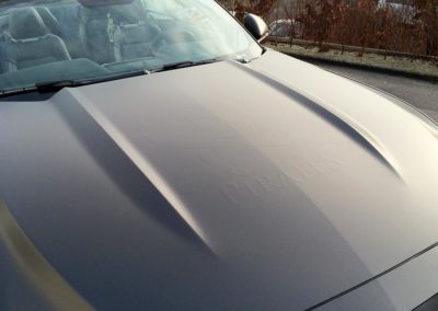 Folierung Ford Mustang in Diamond Black Metallic Matt von PWF
